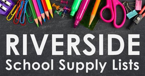 School Supply List Image 